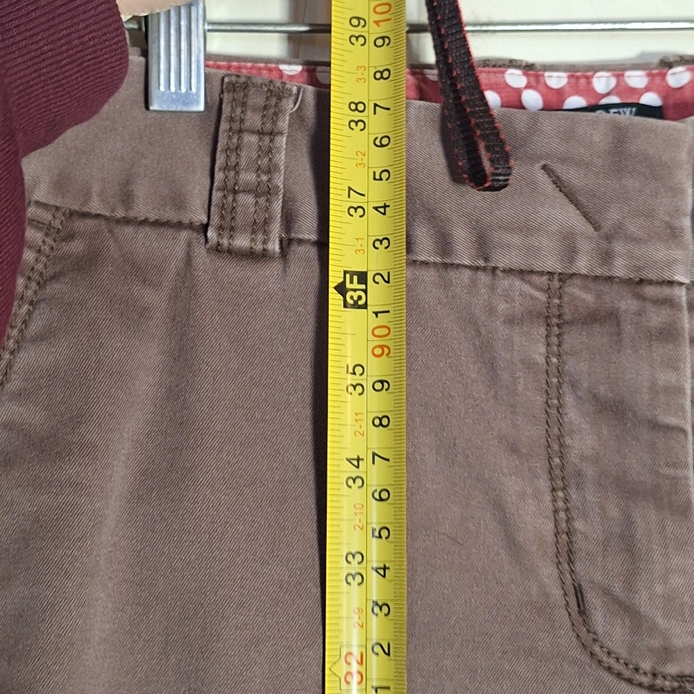 J Crew Womens Size 8 Short City Fit Mauve Brown Remi Chino Pants Stretch EUC - Picture 8 of 11